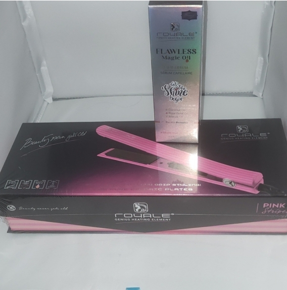 Royale Other - Royale Pink Hair Straightener Re: $385 with Royale Flawless Magic Oil Re: $250